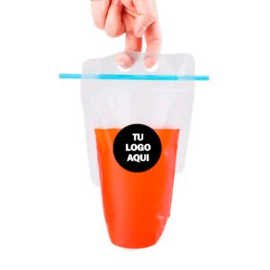 Bolsas para Bebidas Sellada Personalizadas Portátil De Asas Con Pajitas zanthy shoes subli santhy
