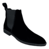 Botín chelsea en felpa color negro para caballero zanthy shoes modelo 600 botas mariachi