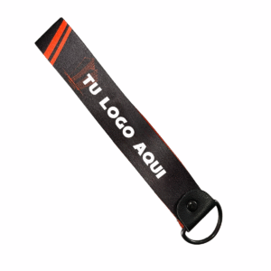 Llavero Personalizado Sublimado Lanyard para las Llaves Lanyer media luna negra y cubre dobladillo zanthy shoes subli santhy