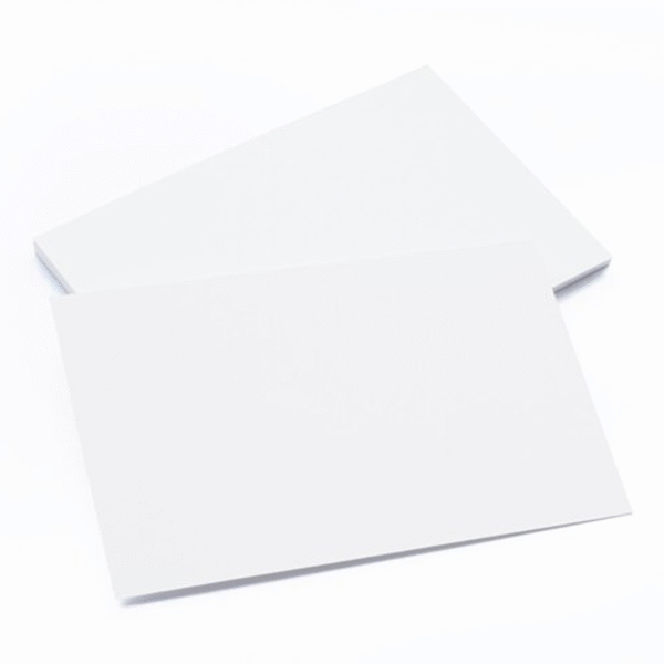 Tarjetas Emprendedor, pases, tarjetas cortadas papel Opalina 225 gramos zanthy shoes subli santhy