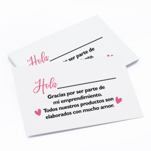 Tarjetas Emprendedor, pases, tarjetas Urgentes Impresion a Color papel Opalina 225 gramos zanthy shoes subli santhy