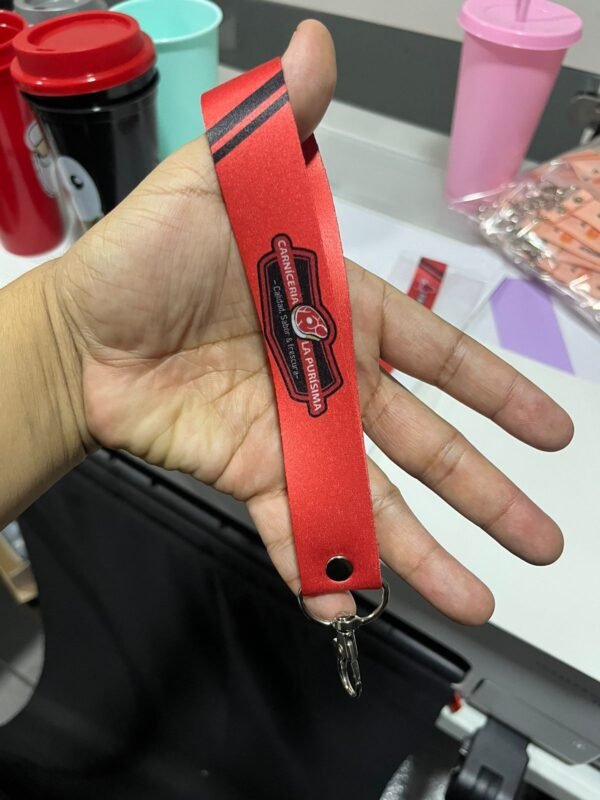 Llavero Personalizado Sublimado un solo lado Lanyard para las Llaves Lanyer herraje perico zanthy shoes subli santhy