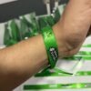 Pulseras 15 mm de Tela Personalizadas Logo, Marca, Campaña, Xv, Boda, Eventos zanthy shoes subli santhy