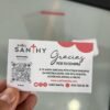 Tarjetas Emprendedor, pases, tarjetas Urgentes Impresion a Color papel Opalina 225 gramos zanthy shoes subli santhy