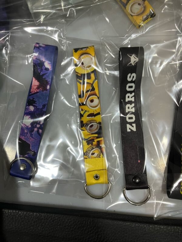 Llavero Personalizado Sublimado una cara Lanyard para las Llaves Lanyer media luna zanthy shoes subli santhy