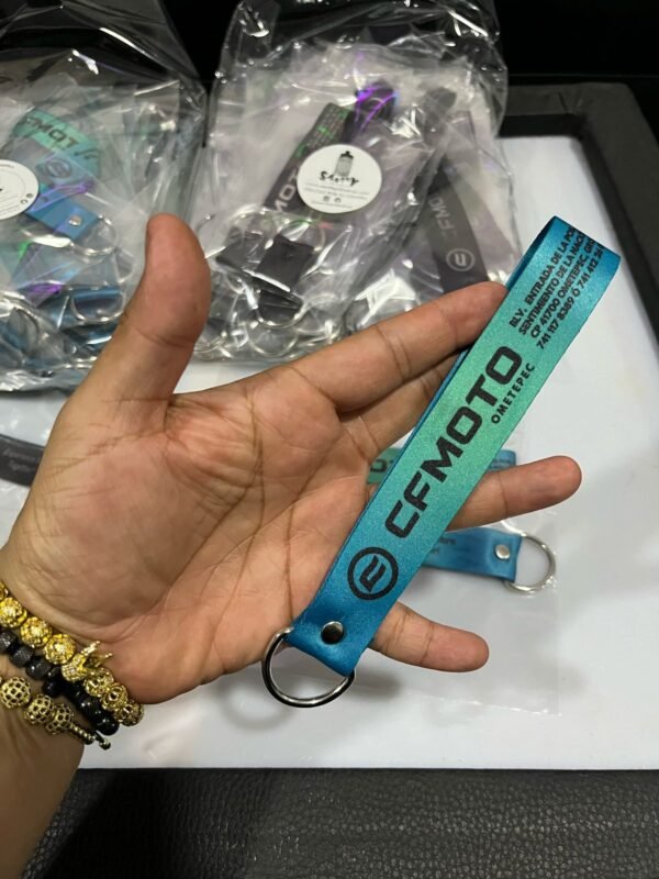 Llavero Personalizado Sublimado una cara Lanyard para las Llaves Lanyer media luna zanthy shoes subli santhy