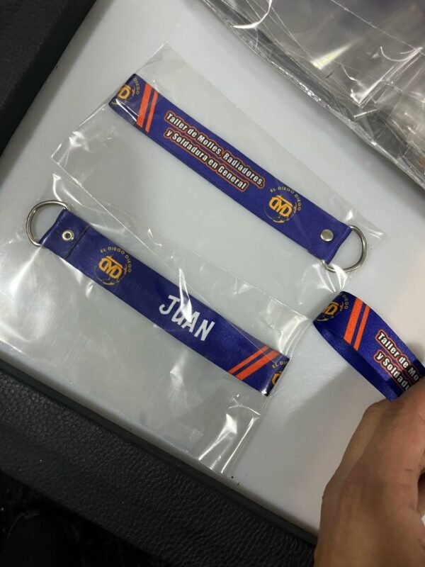 Llavero Personalizado Sublimado una cara Lanyard para las Llaves Lanyer media luna zanthy shoes subli santhy