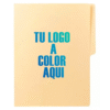 Folder Impreso Personalizados Logo A Color Tamaño Oficio zanthy shoes subli santhy