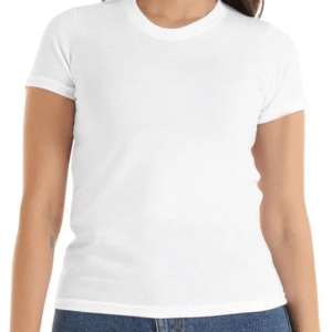 Playera Blanca de Mujer Para Sublimar Poliester zanthy shoes subli santhy