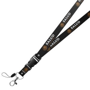 Porta Gafete Lanyard Secretaria de Salud Portagafete Portacredencial