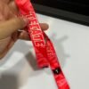 Porta Gafete Lanyard Cerveza Tecate con destapador Portagafete Portacredencial